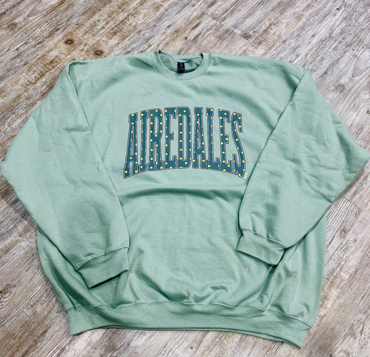 Varsity Polka Dot School Spirit Sweatshirt (Any Style)