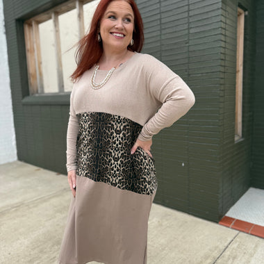 **DOORBUSTER** Amber Colorblock Maxi