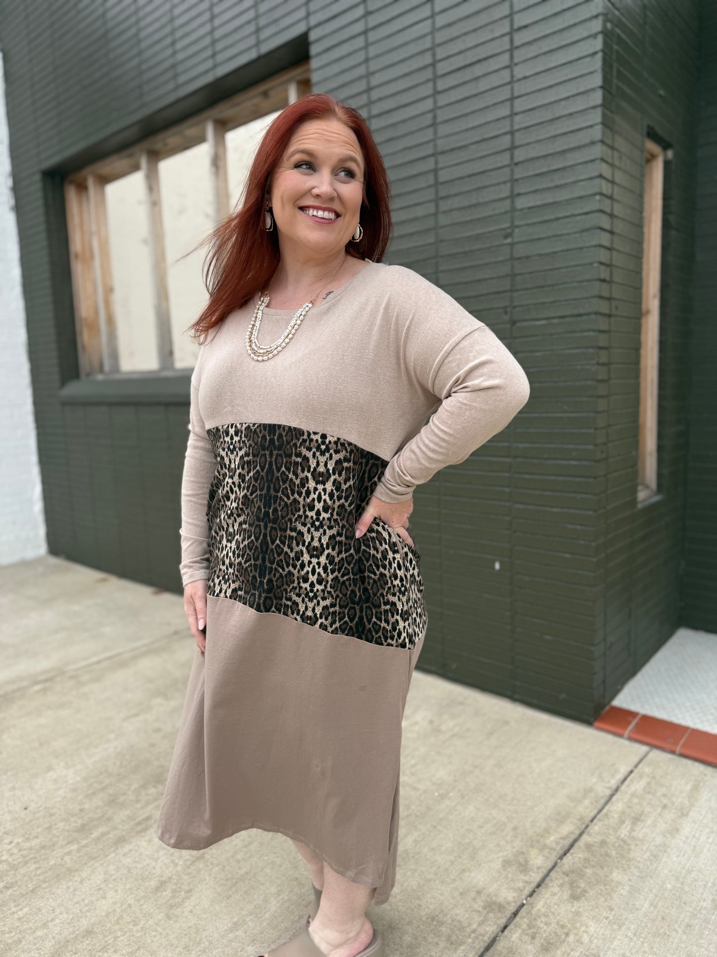 **DOORBUSTER** Amber Colorblock Maxi