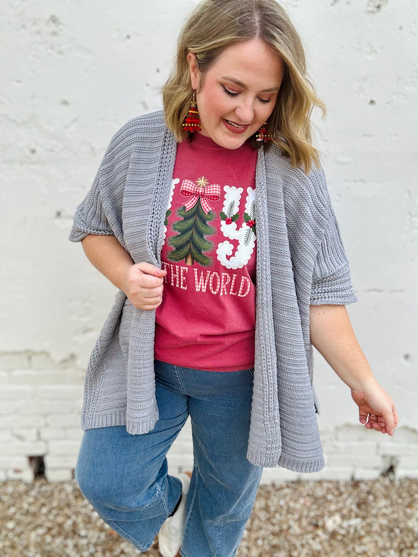 Oversized Knit Cardigan