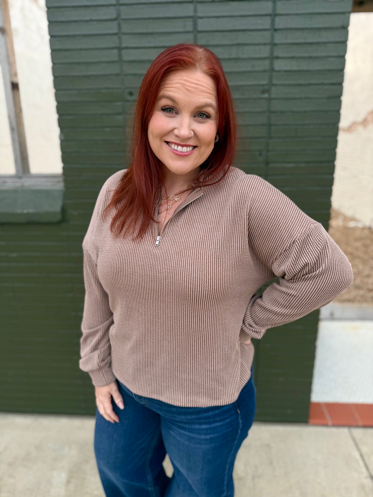 **DOORBUSTER** Ali Quarter Zip Top