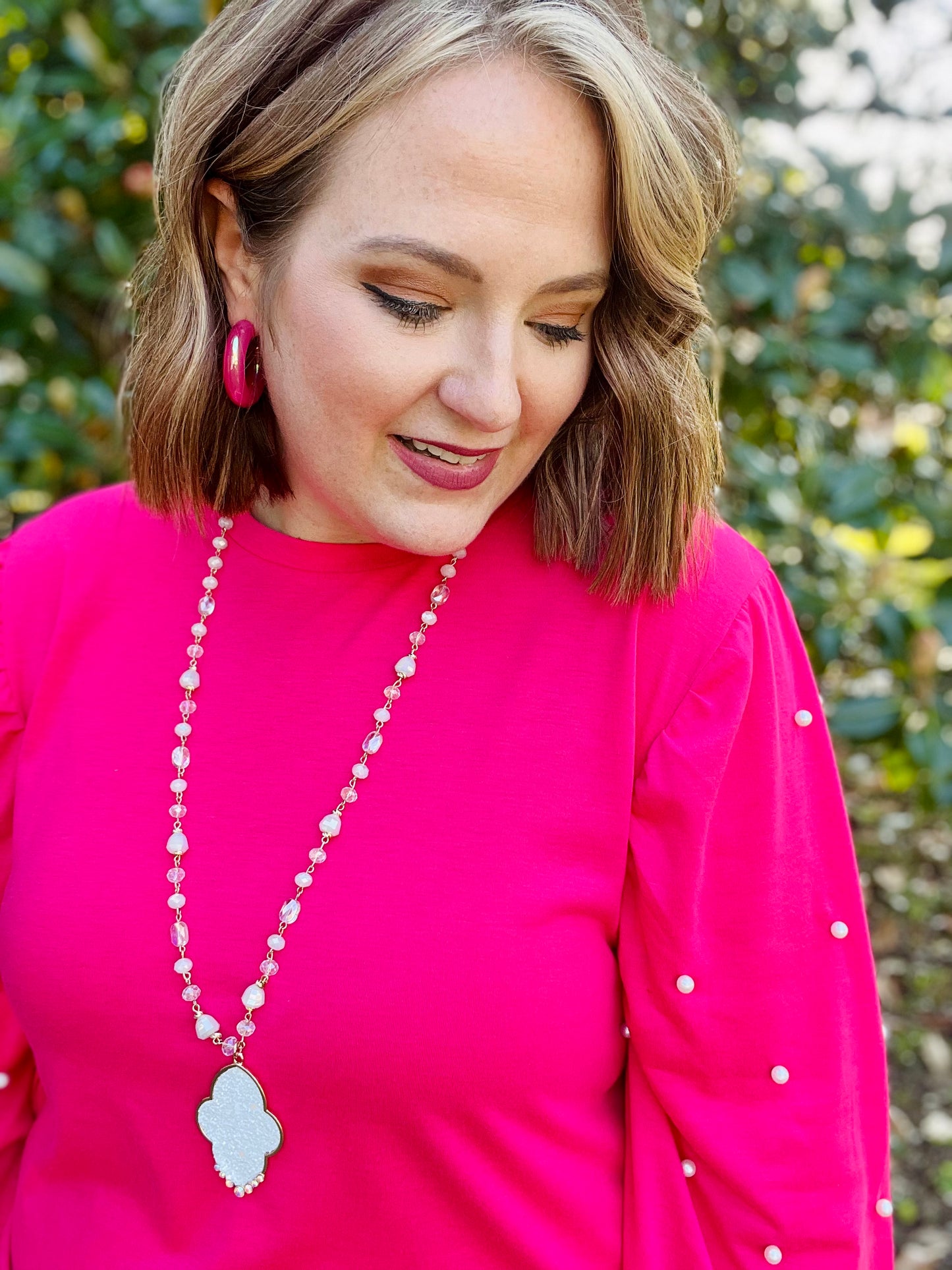 Pearl Embellished Top