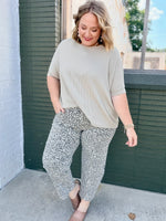 Vervet Animal Print Cargos