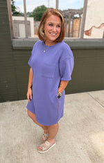 Lakyn Purple Woven Dress