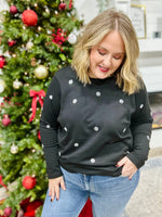 **DOORBUSTER** Michelle Black Knit Top