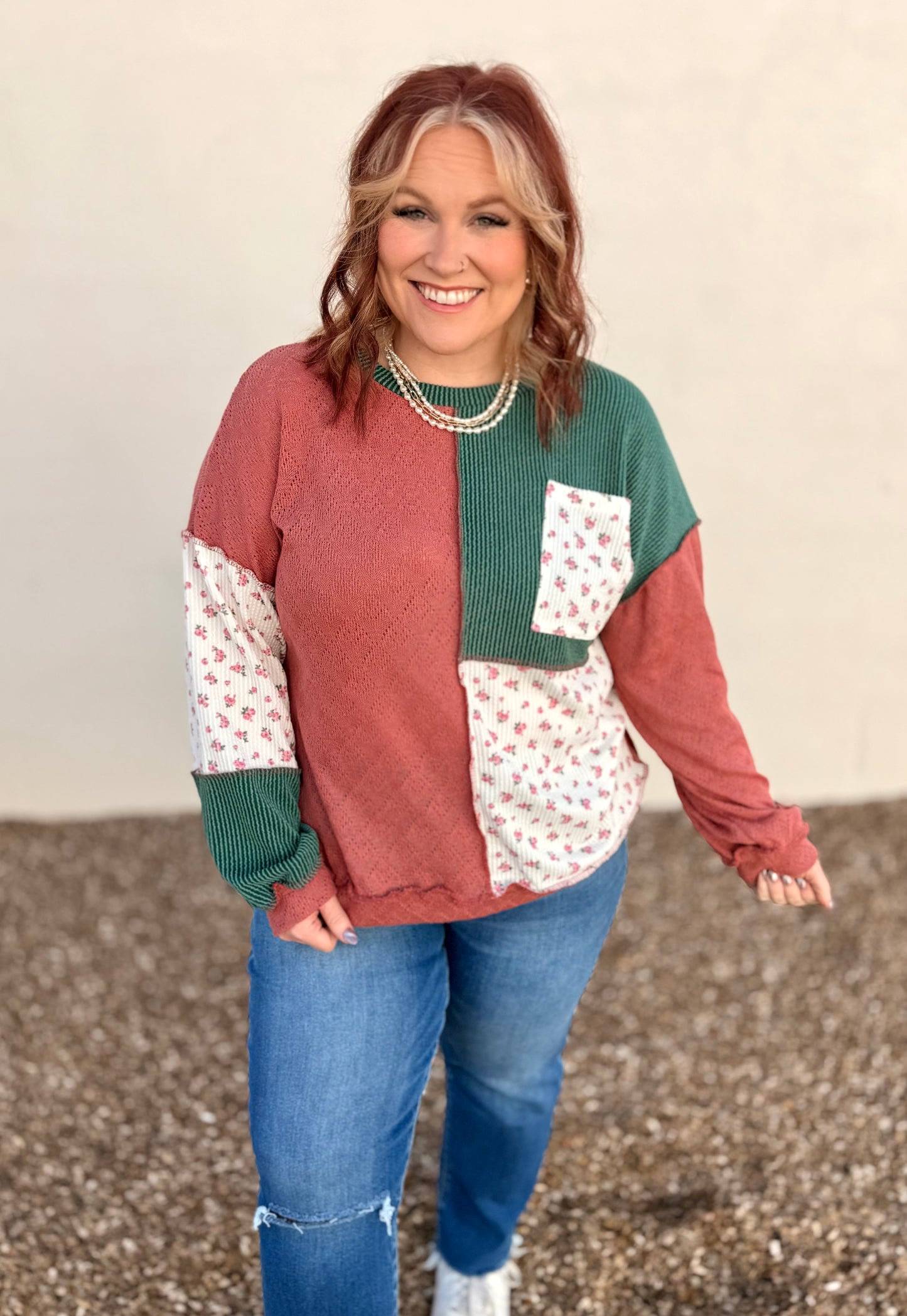 Mandy Multi Print Long sleeve