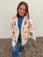 Reese Floral Cardigan