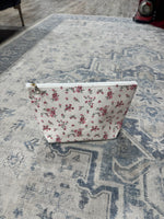 Floral Travel Makeup Pouch