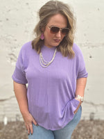 Carly Ribbed Oversized V-Neck