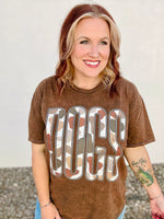 Modern Camo School Spirit Extended Tee (Customizable)