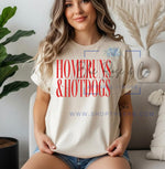 Homeruns & Hotdogs Tee (Choose your color!)