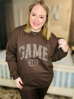 Game Day Leopard Sweatshirt