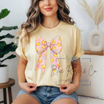 Softball Bow Tee (Choose your color!)