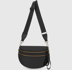 RESTOCK Oversized Nylon Fanny in Black