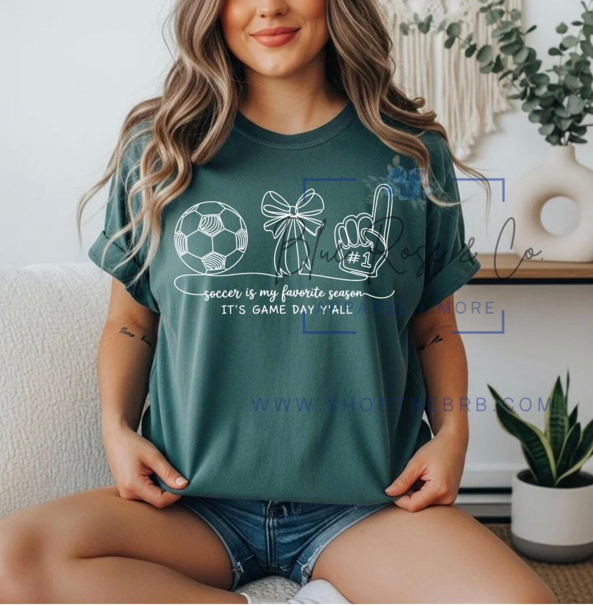 Soccer Doodle Tee (Choose your color!)