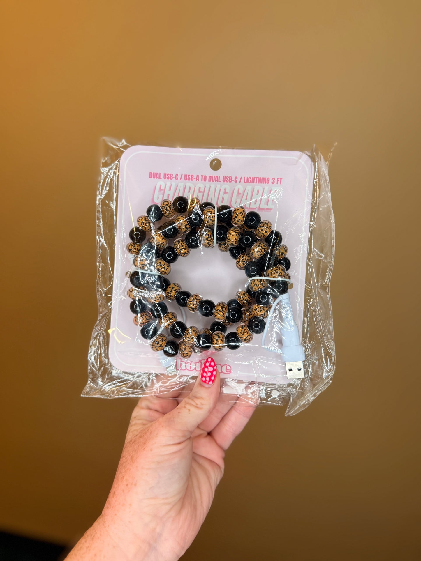 Beaded Charging Cable (Multiple Colors)