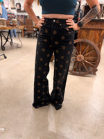 Market Special: Black Polka Dot Denim