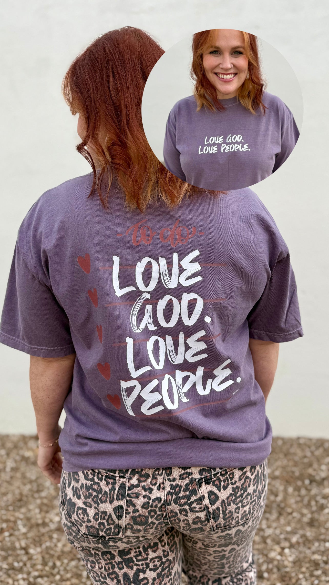 Love God, Love People Graphic Tee