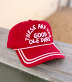 Good Ole Days Embroidered Hat