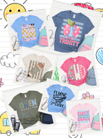 Kids Back to School Tees (Customizable, Multiple Styles)