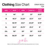 Emma Mesh Tee