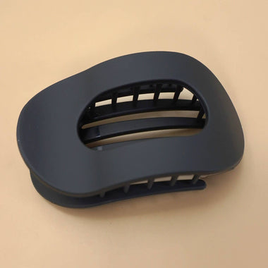 (RESTOCK) Jumbo Lay Flat Oval Hair Claw Clips (Multiple Colors)