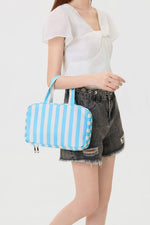Striped Hanging Toiletry Travel Bag (Multiple Colors)