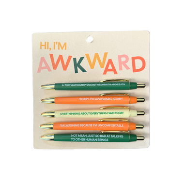 Awkward Pen Set