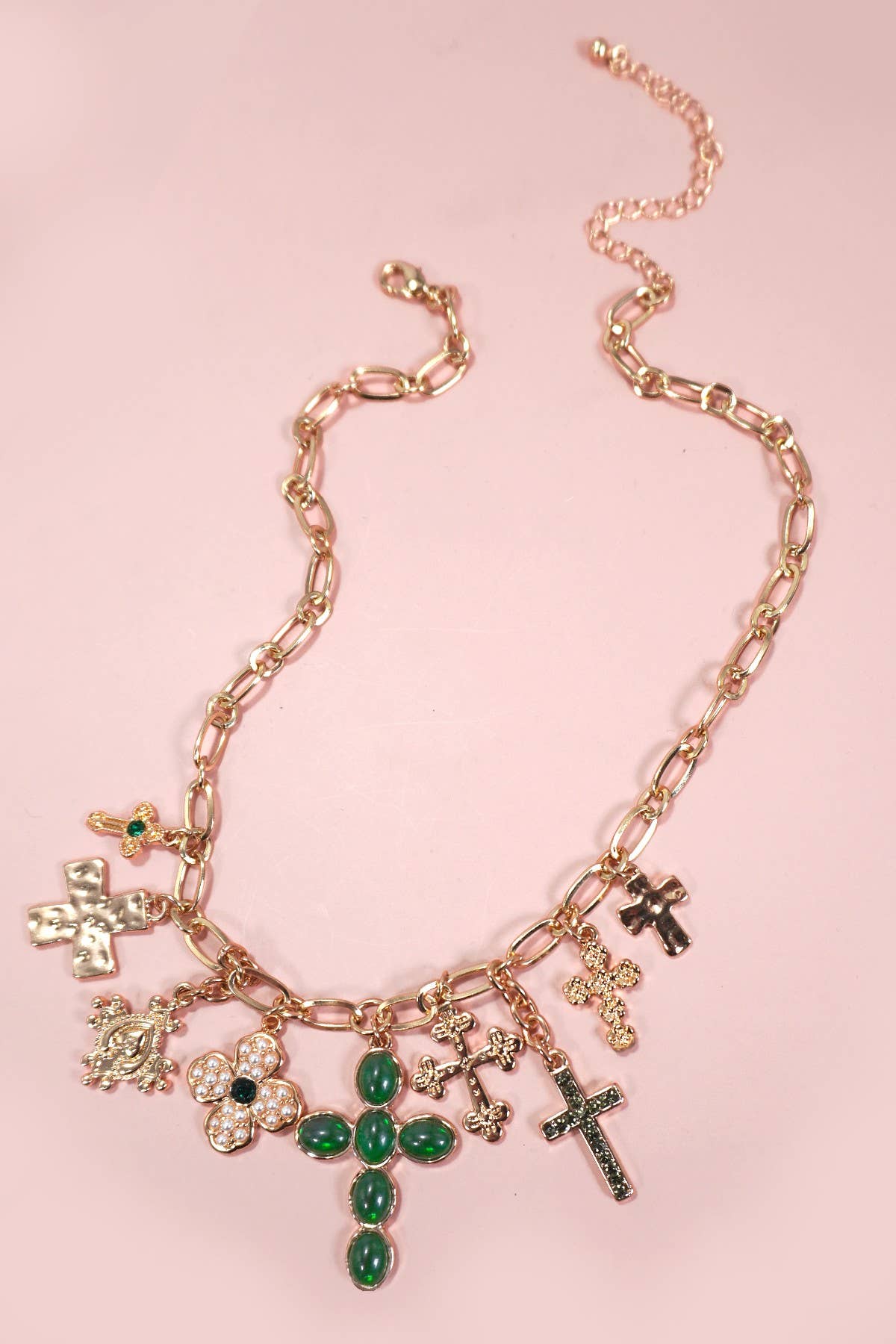 Cross Charm Necklace