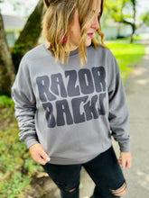 Load image into Gallery viewer, Bubble Letter Razorback Sweatshirt