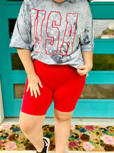 Load image into Gallery viewer, Ruby Red Bikers With Pockets
