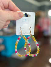 Load image into Gallery viewer, Rainbow Teardrop Earrings