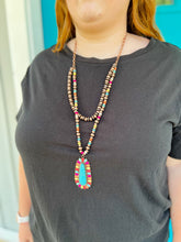 Load image into Gallery viewer, Rainbow Turquoise Necklace