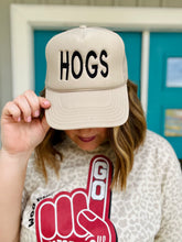 Load image into Gallery viewer, Hogs Stitched Trucker Hat (Multiple Colors)