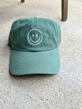 Load image into Gallery viewer, Embroidered Smiley Hat (Multiple Colors)