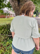 Load image into Gallery viewer, Braylee Dotted Blouse