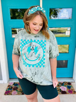 Puff Print Smiley Tee (Multiple Colors