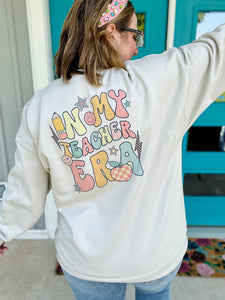 Custom Teacher Era Graphic (Sweatshirt or Tee)