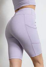 Load image into Gallery viewer, Nylon Ribbed Bikers with Pockets (Multiple Colors)