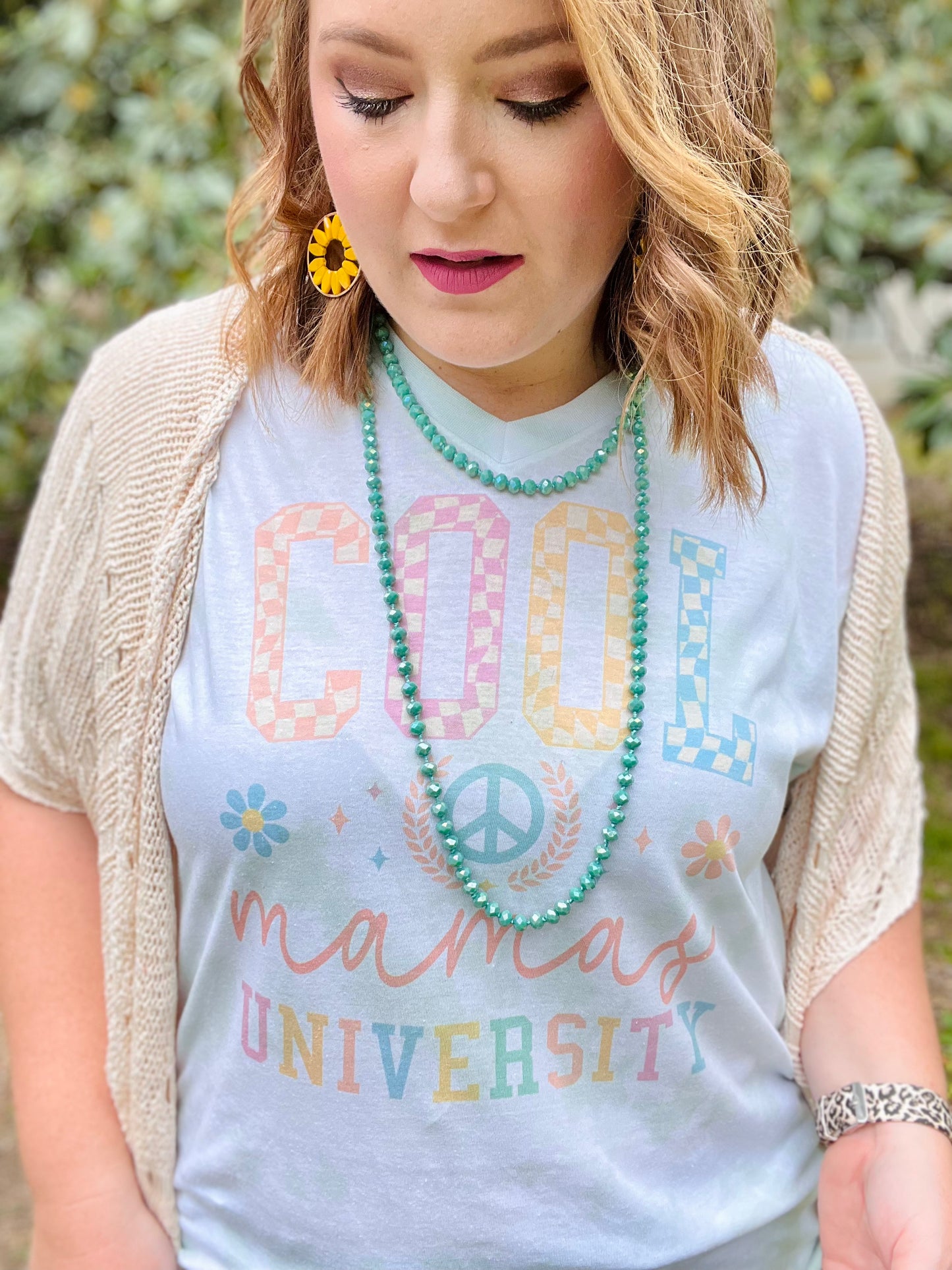 Cool Mama's University on Tie Dye Green