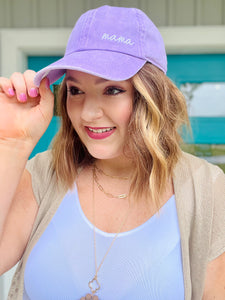 Mama Embroidered Ball Cap
