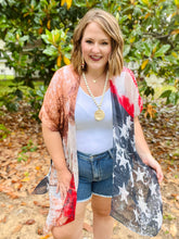 Load image into Gallery viewer, Vintage American Flag Kimono