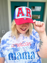 Load image into Gallery viewer, Red White &amp; Blue AR Trucker Hat