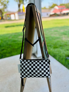 Riley Checkered Crossbody (Multiple Colors)