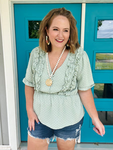 Braylee Dotted Blouse
