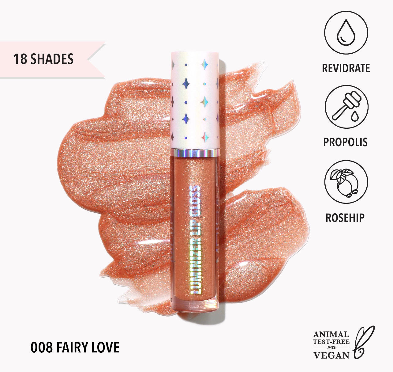 Luminizer Lipgloss (multiple colors)