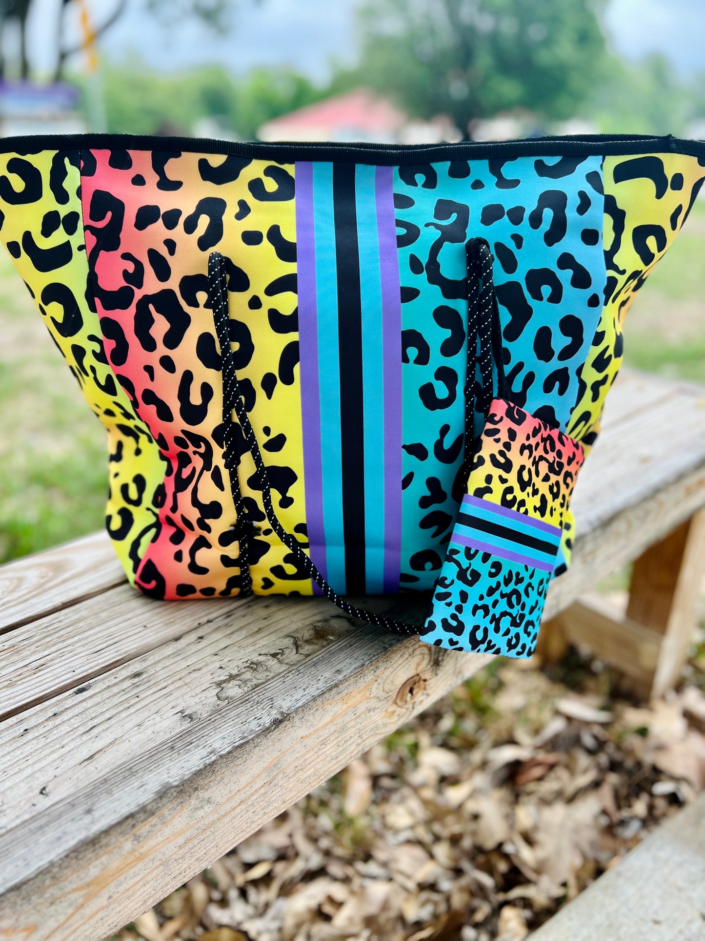 Lillian Rainbow Tote