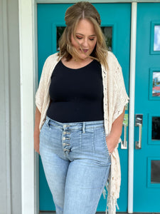 JB High Waisted Wide Leg Jeans
