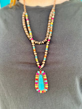 Load image into Gallery viewer, Rainbow Turquoise Necklace