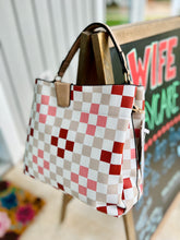 Load image into Gallery viewer, Taui Checkered Satchel